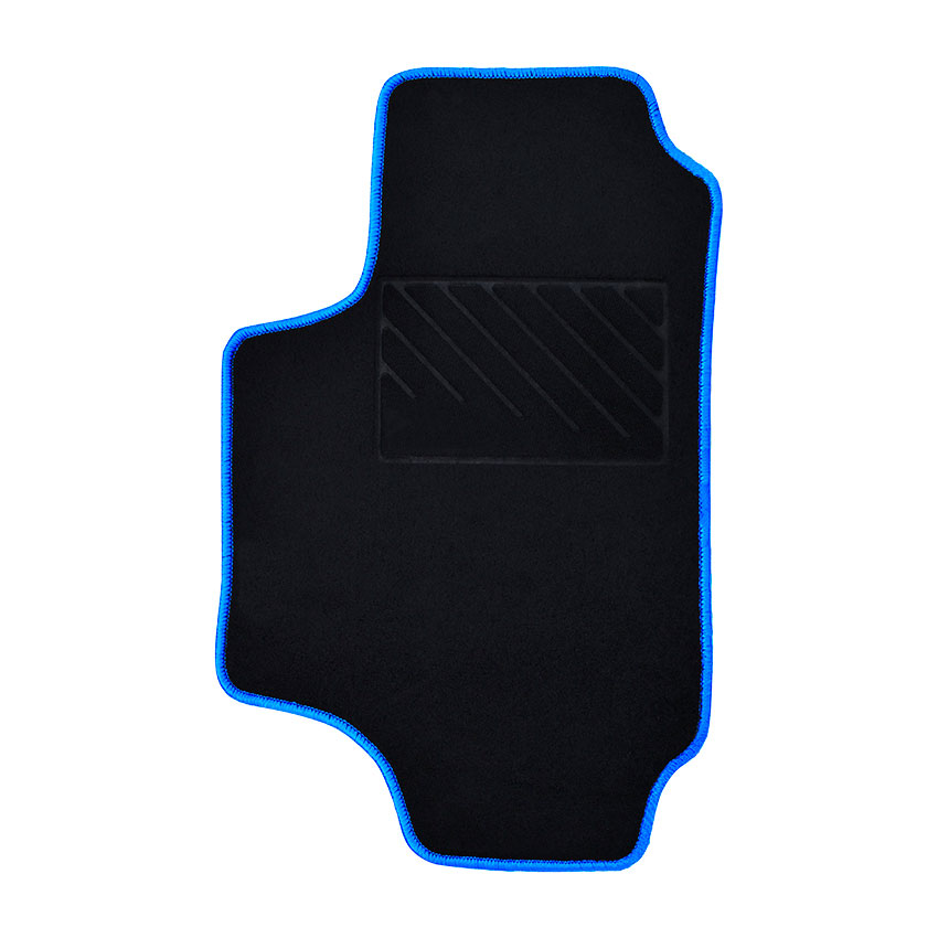 Πατάκια δαπέδου μοκέτας Clan μαύρα για Opel Astra G 4τμχ