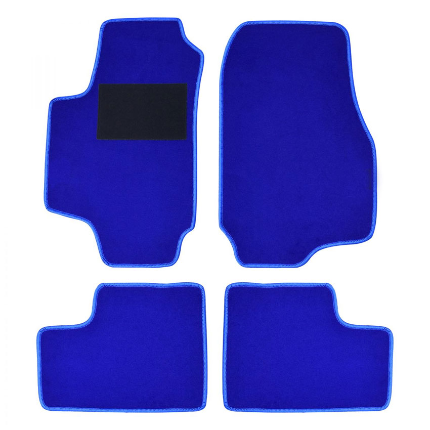 Πατάκια δαπέδου μοκέτας Clan μπλε για Opel Astra G 4τμχ