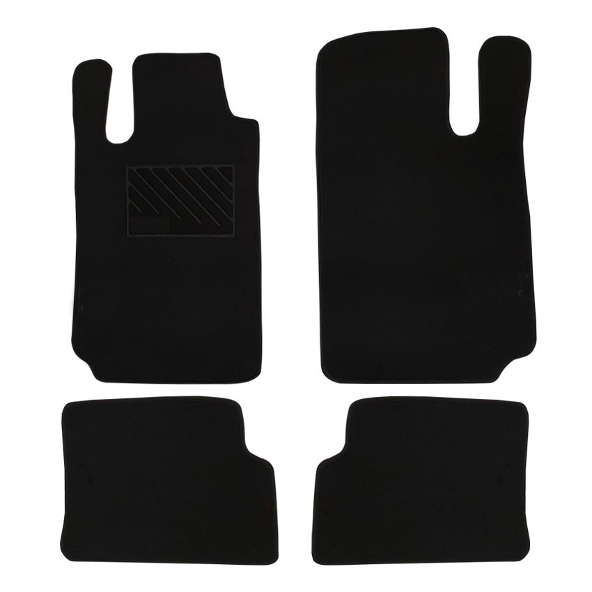 Μοκέτα Clan μαύρη για Renault Megane (Ι) Coupe