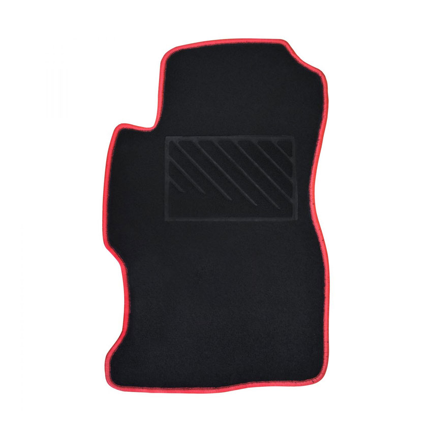 Πατάκια δαπέδου μοκέτας Clan μαύρα για Honda Civic (VII) 4D 3τμχ