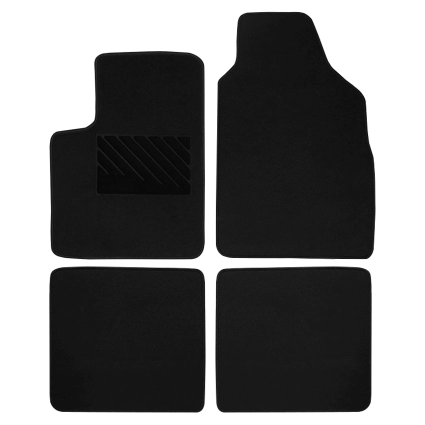 Μοκέτα Clan σταχτί για Fiat Panda II 4τμχ