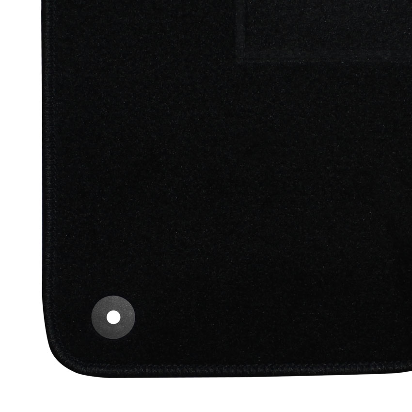 Μοκέτα Clan μαύρη για Peugeot 107 / Citroen C1 / Toyota Aygo I με κουμπώματα