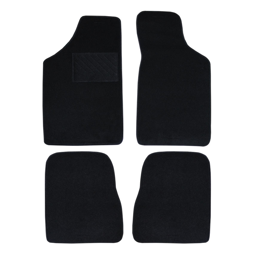 Μοκέτα Clan μαύρη για Peugeot 106 / Peugeot 106 Rallye με velcro