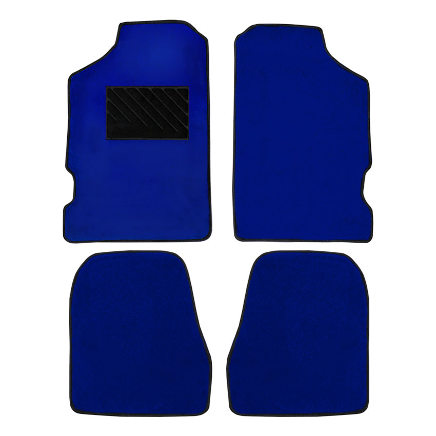 Μοκέτα Clan μπλε με μαύρο ρέλι για Peugeot 106