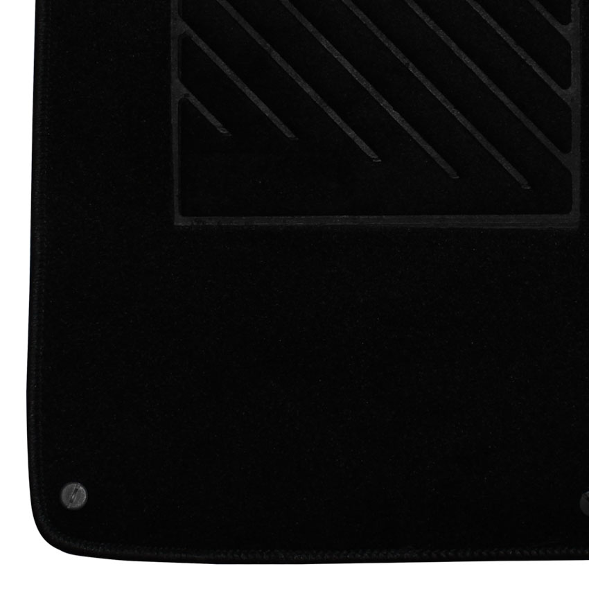 Πατάκια δαπέδου μοκέτας Clan μαύρα για BMW 3 Series (E46) 4τμχ