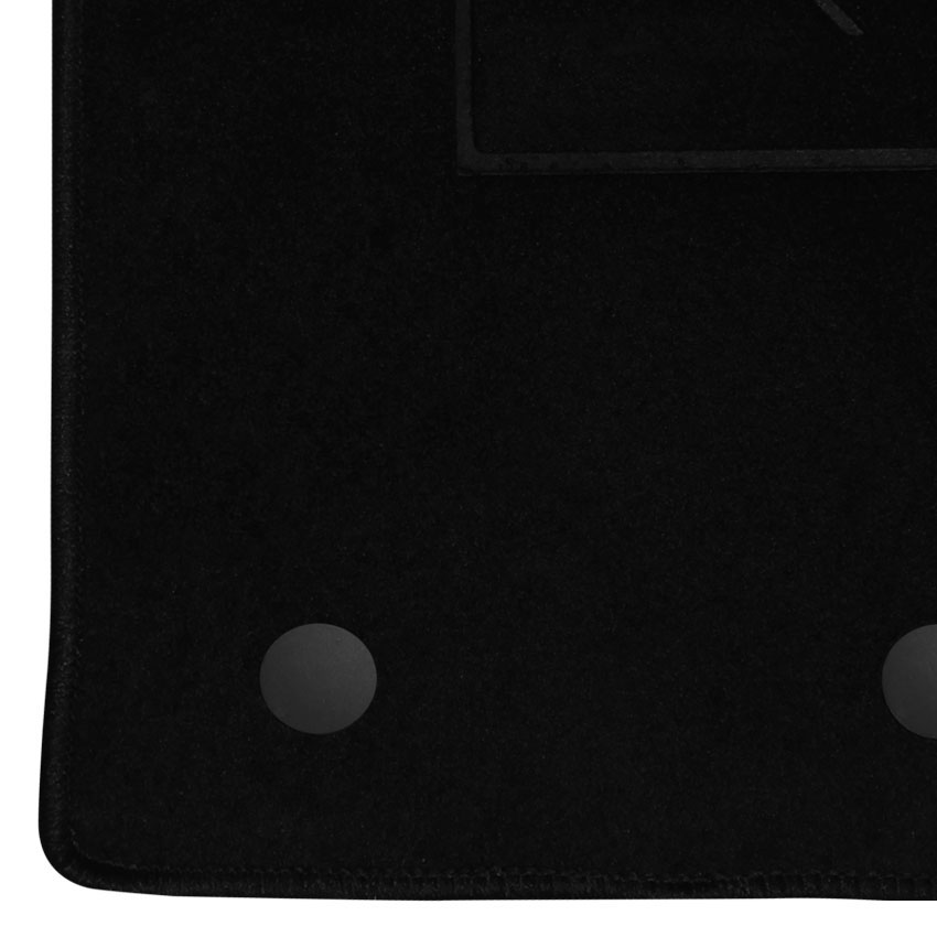 Πατάκια δαπέδου μοκέτας Clan μαύρα για Dacia Duster (II) 4τμχ