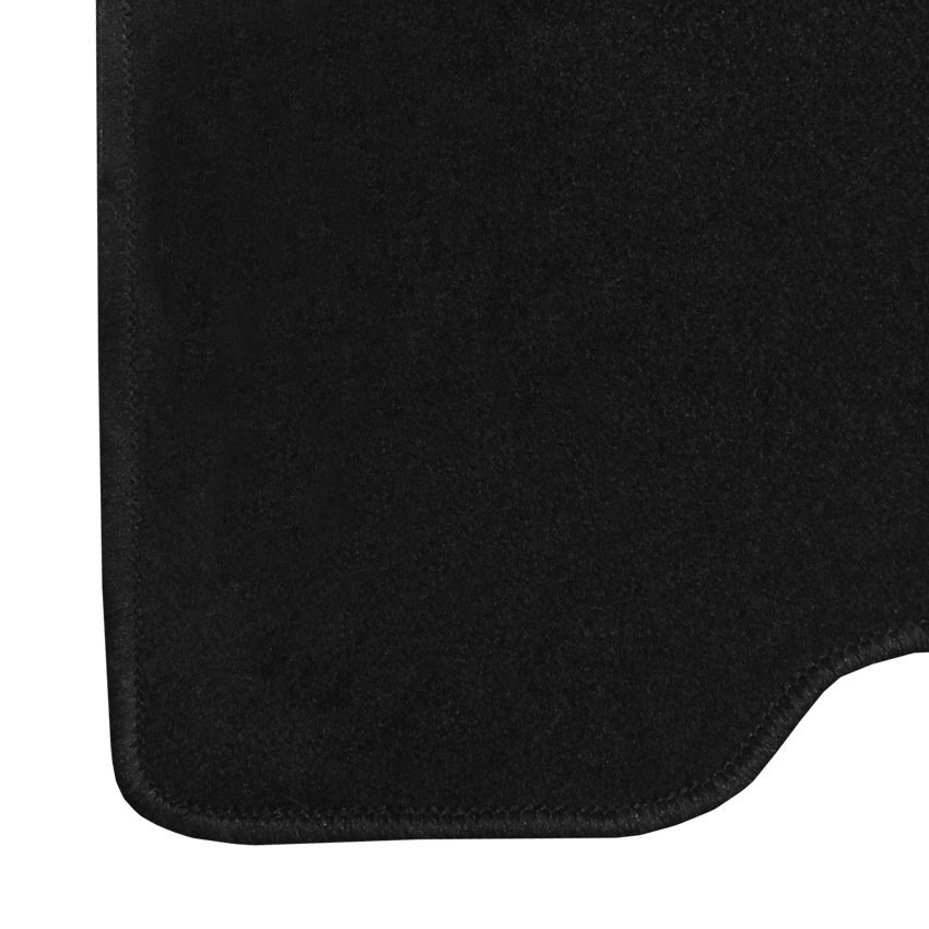 Πατάκια δαπέδου μοκέτας Clan μαύρα για Fiat Panda (III) 4τμχ
