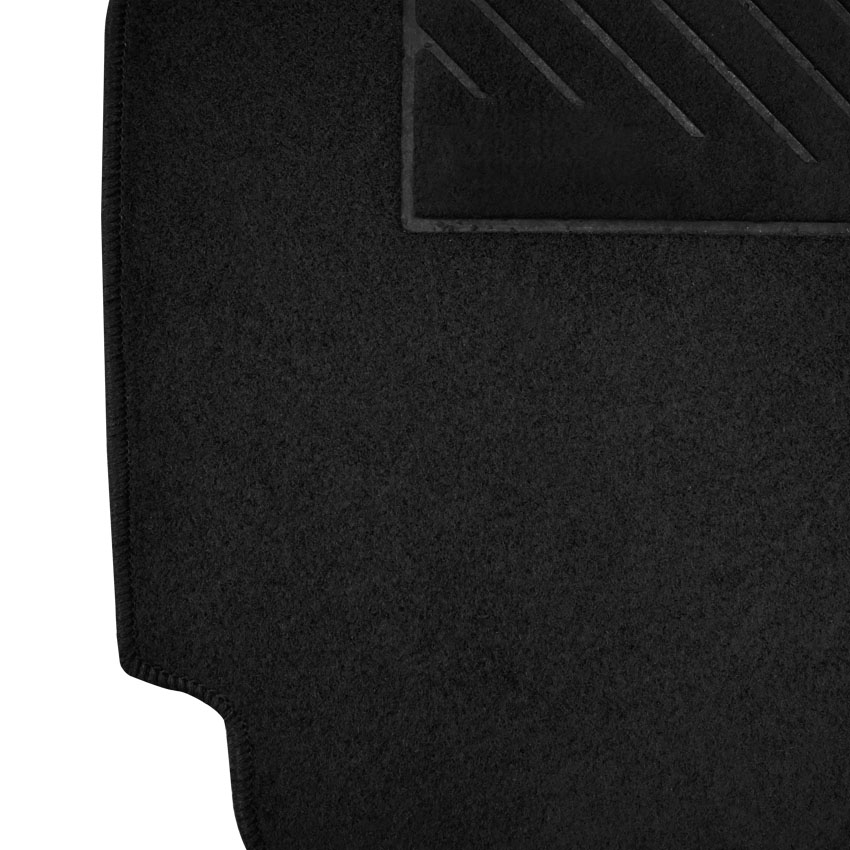 Πατάκια δαπέδου μοκέτας Clan μαύρα για Honda HRV (I) 4τμχ