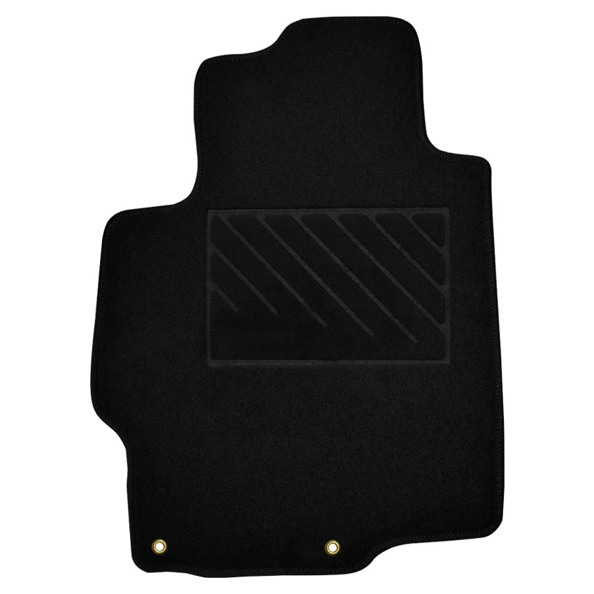 Πατάκια δαπέδου μοκέτας Clan μαύρα για Mitsubishi Lancer (IX) / Lancer Evolution 4τμχ