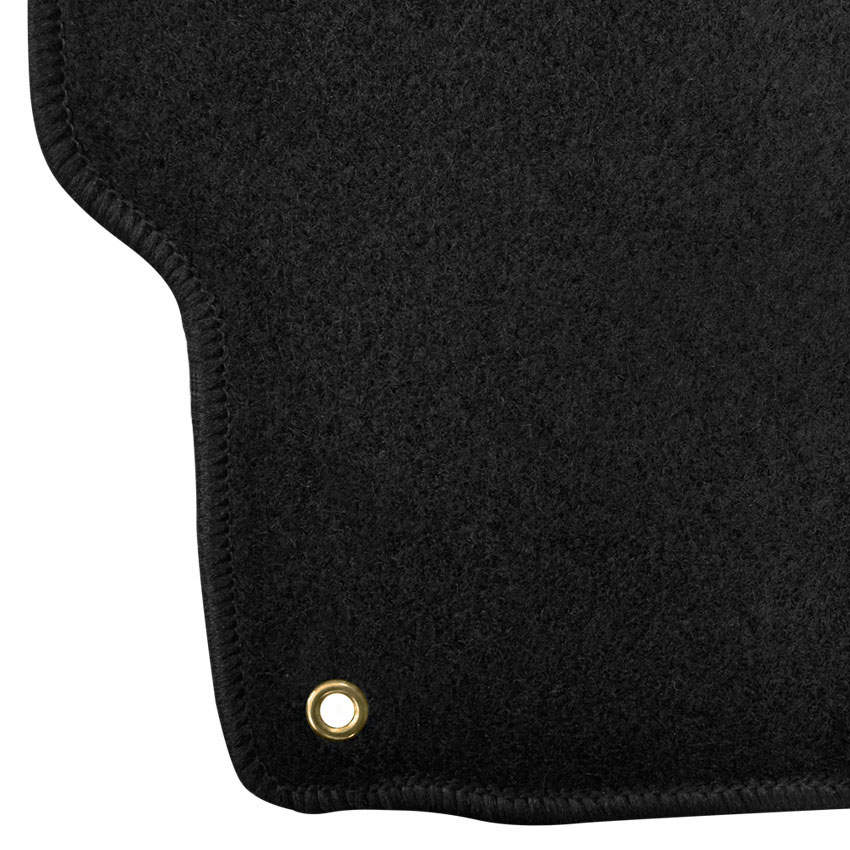 Πατάκια δαπέδου μοκέτας Clan μαύρα για Mitsubishi Lancer (IX) / Lancer Evolution 4τμχ