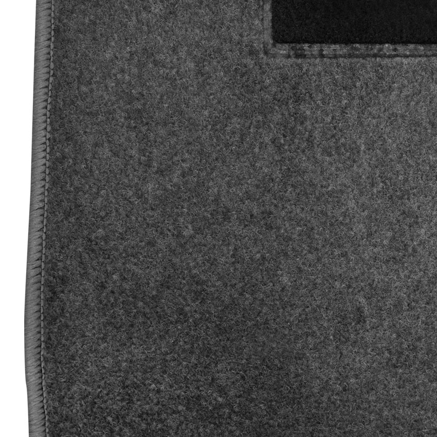 Πατάκια δαπέδου μοκέτας Clan σταχτί για Renault Clio (II) 4τμχ