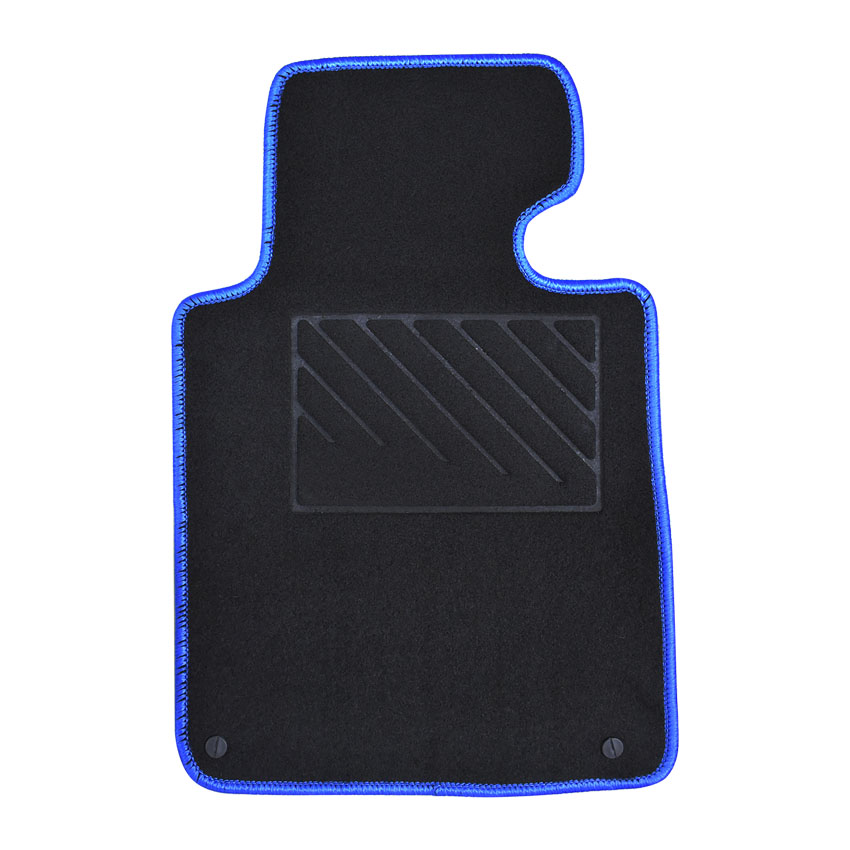 Πατάκια δαπέδου μοκέτας Clan μαύρα για BMW 3 Series (E46) Coupe 4τμχ