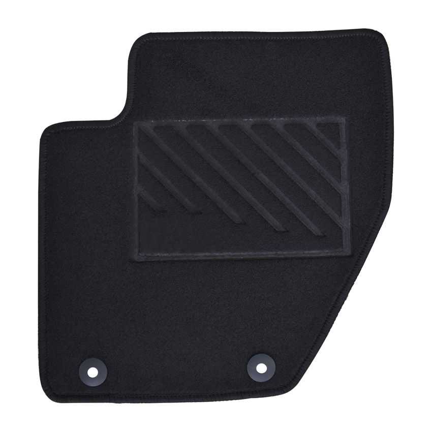 Πατάκια δαπέδου μοκέτας Clan μαύρα για Volvo V40 4τμχ