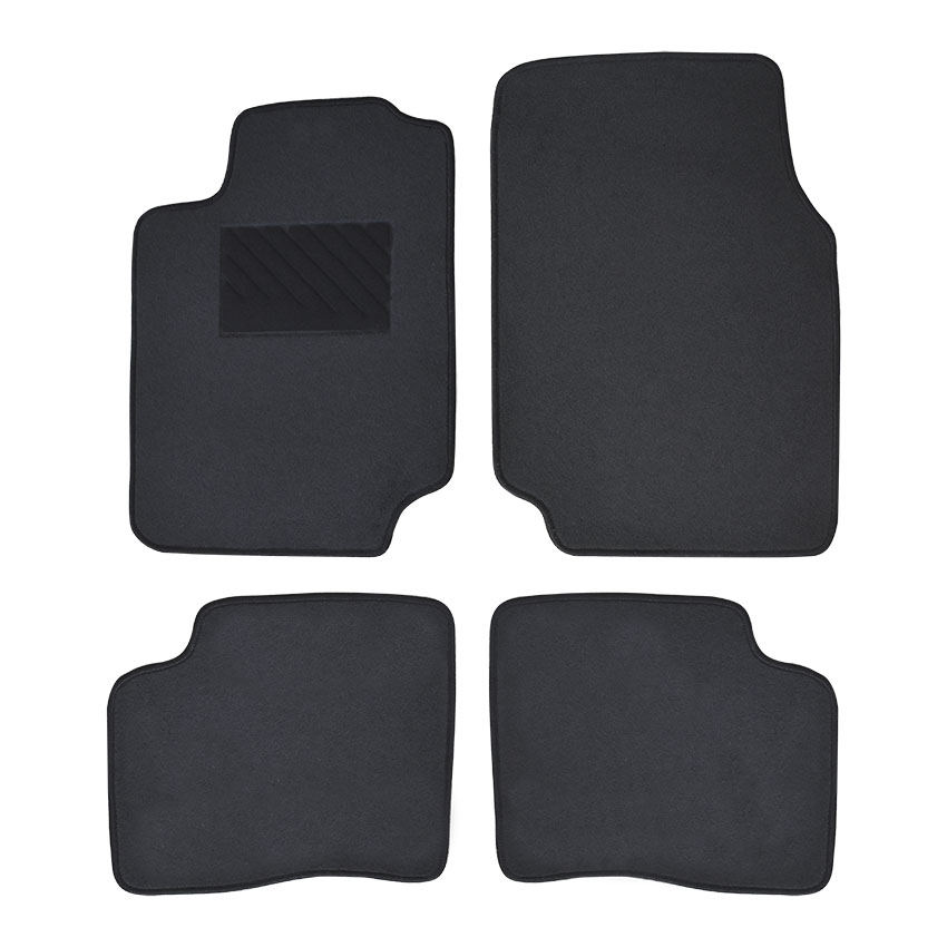 Πατάκια δαπέδου μοκέτας Clan σταχτί για Nissan Primera P10 4τμχ