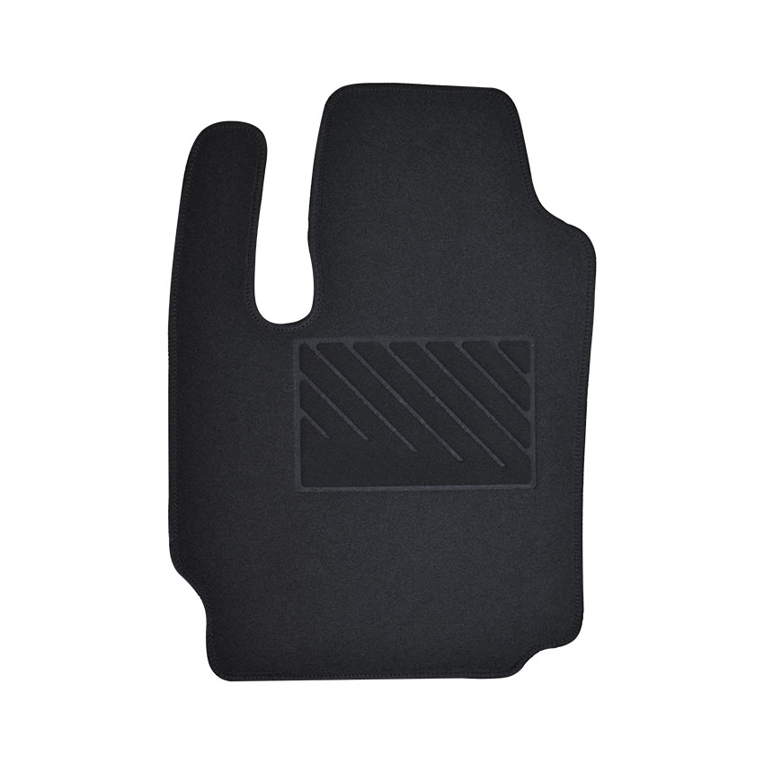 Πατάκια δαπέδου μοκέτας Clan μαύρα για Daihatsu Sirion (M300) 4τμχ