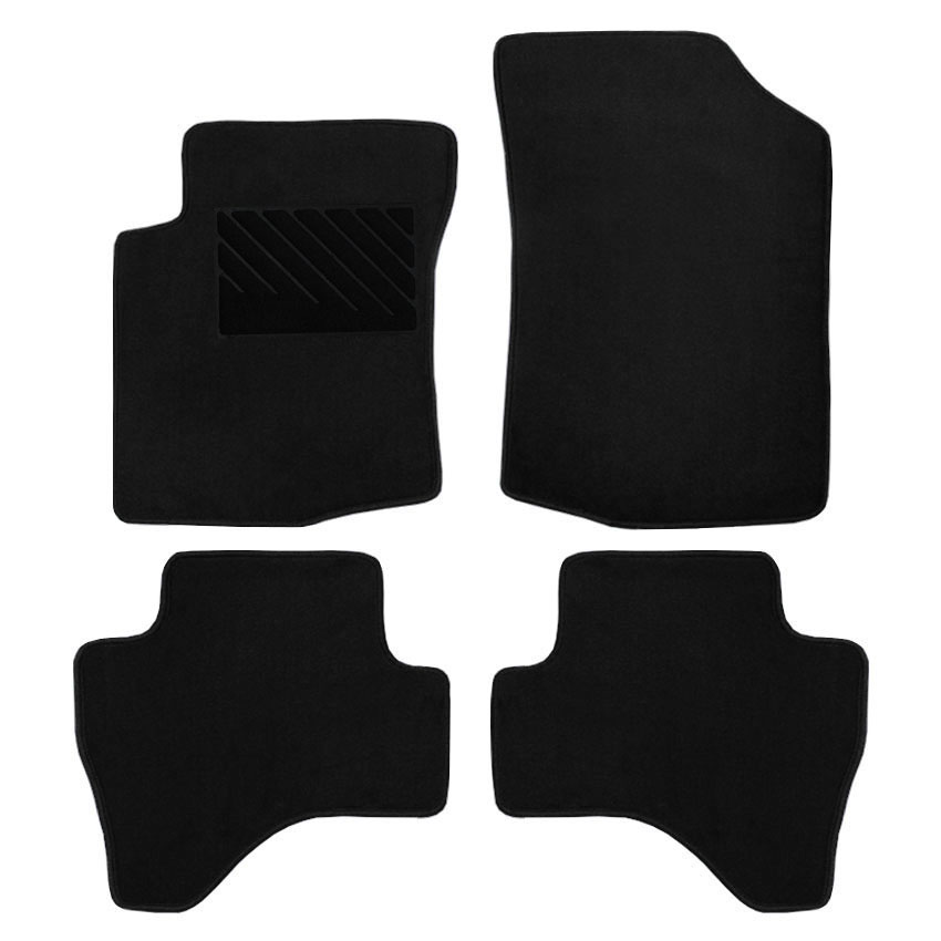 Μοκέτα Clan σταχτί για Citroen C1 / Toyota Aygo (I) / Peugeot 107 4τμχ