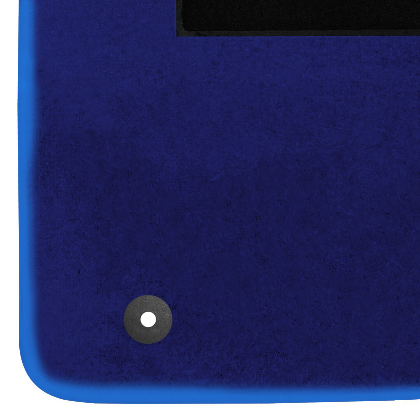 Μοκέτα Clan μπλε για Audi A4 (B5) με στρογγυλά κουμπώματα 4τμχ