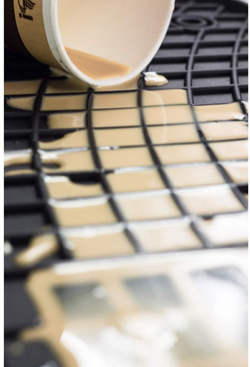 Λαστιχένια πατάκια για Mercedes Actros MP4 2τμχ χωρίς πνευματικό κάθισμα επιβατών