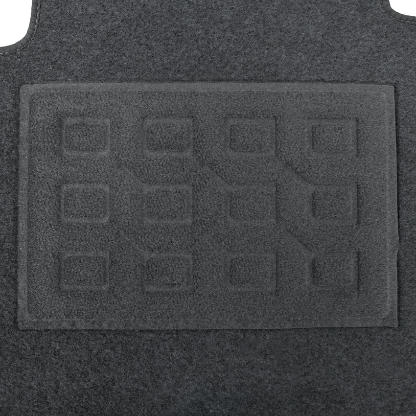 Πατάκια δαπέδου μοκέτας Basic γκρι για Audi A4 (B6/B7) 4τμχ