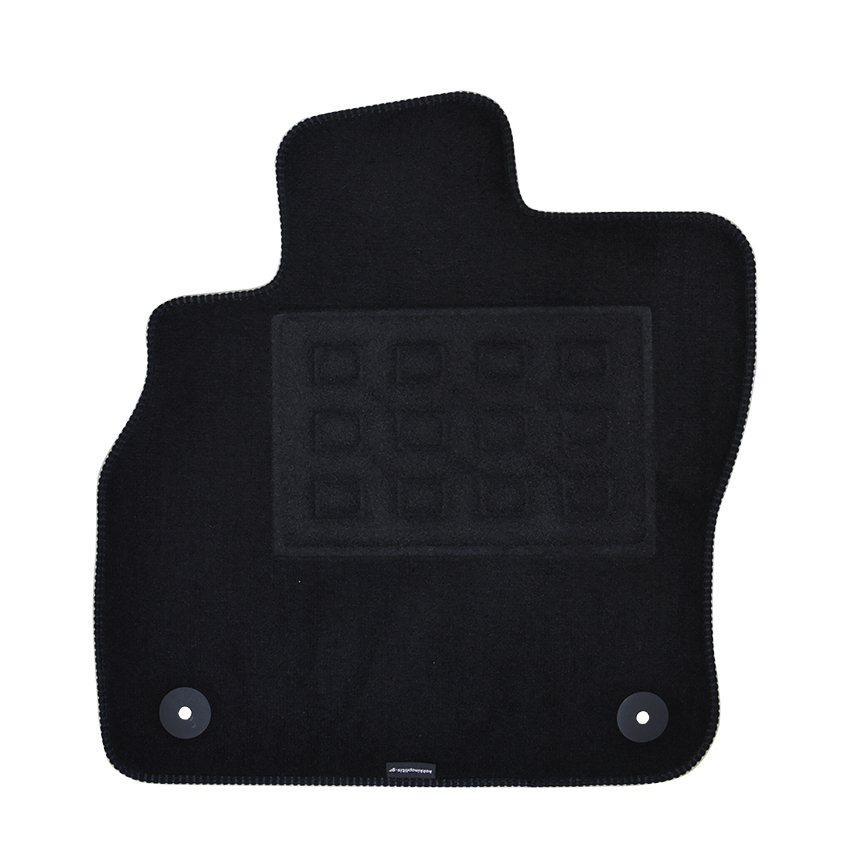 Πατάκια δαπέδου μοκέτας Superior μαύρα για Audi Q3 (F3) 4τμχ