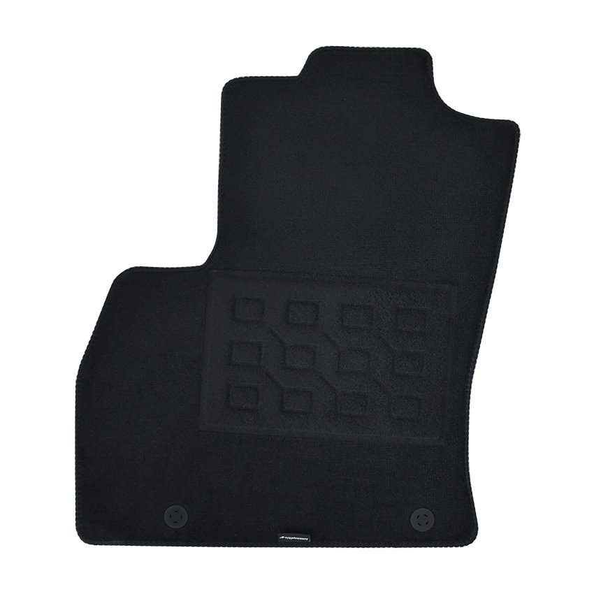 Πατάκια δαπέδου μοκέτας Superior μαύρα για Citroen Nemo / Fiat Fiorino (III) / Peugeot Bipper Tepee 4τμχ