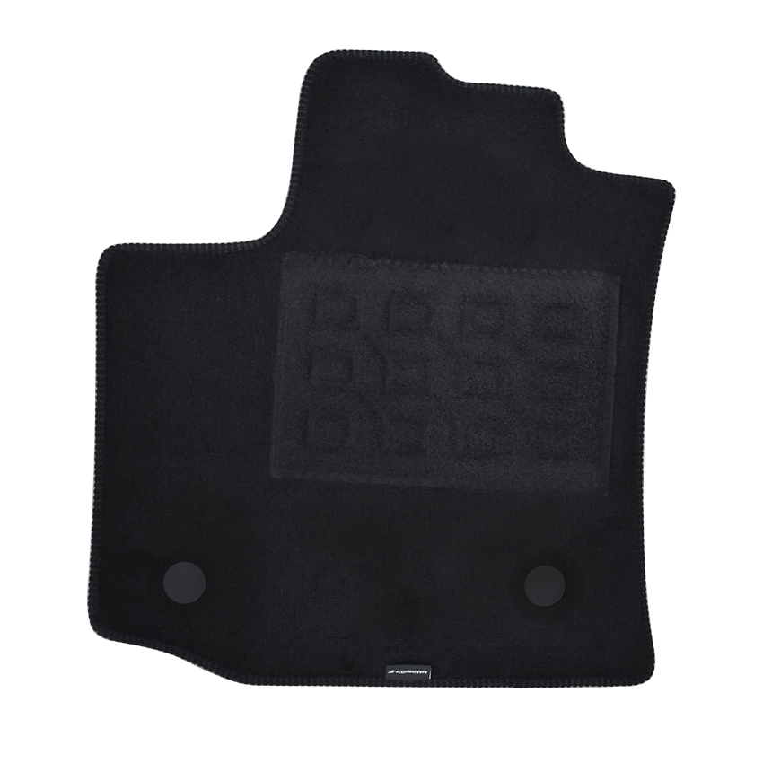 Πατάκια δαπέδου μοκέτας Superior μαύρα για Dacia Dokker 4τμχ