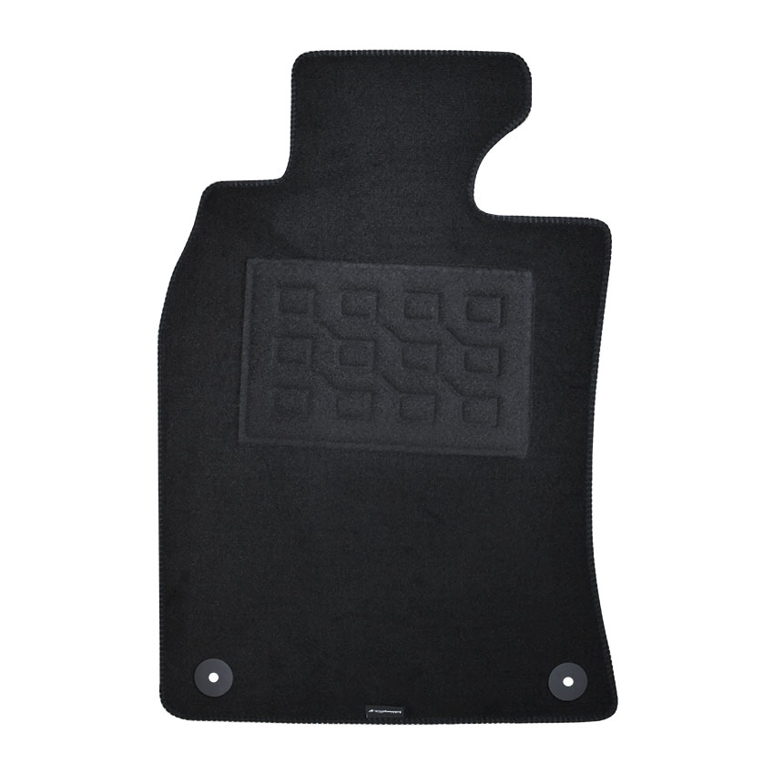 Πατάκια δαπέδου μοκέτας Superior μαύρα για Mini Cooper (I) 4τμχ