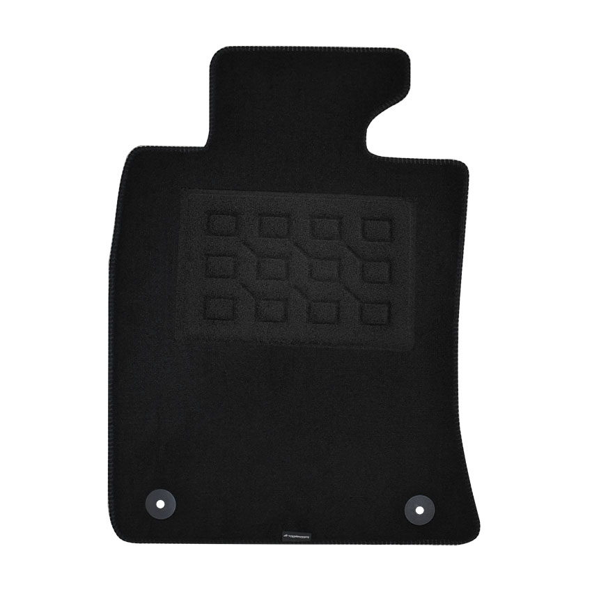 Πατάκια δαπέδου μοκέτας Superior μαύρα για Mini Cooper (II) 4τμχ