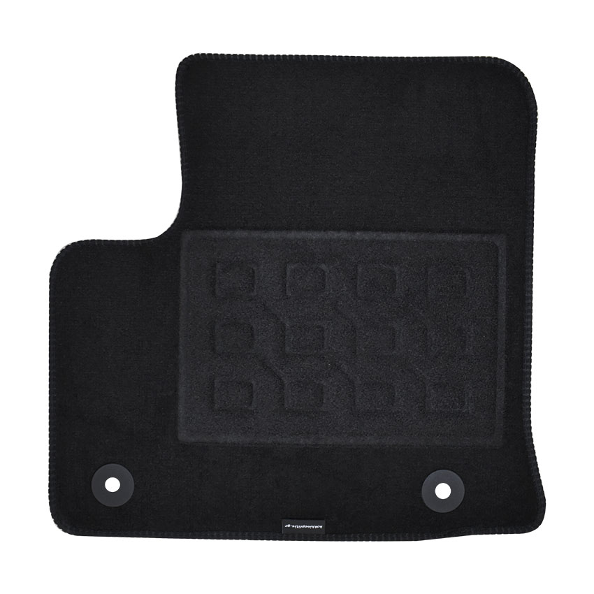 Πατάκια δαπέδου μοκέτας Superior μαύρα για Opel Corsa F Electric / Peugeot 208 Electric / Citroen DS3 Crossback E-Tense 4τμχ