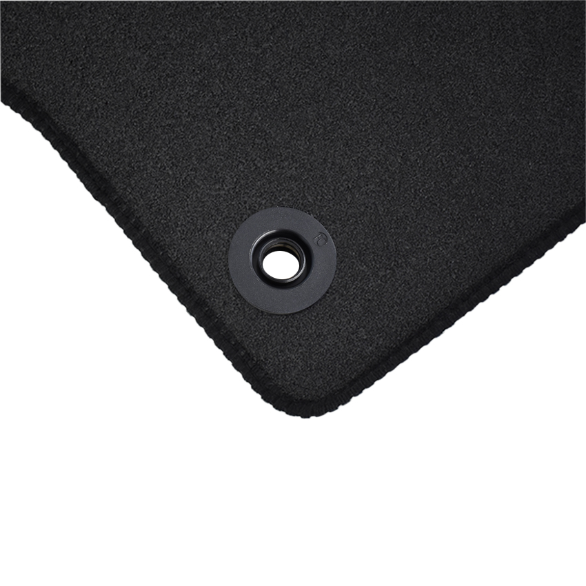 Πατάκια δαπέδου μοκέτας Superior μαύρα για Ford Mondeo (V) 4τμχ