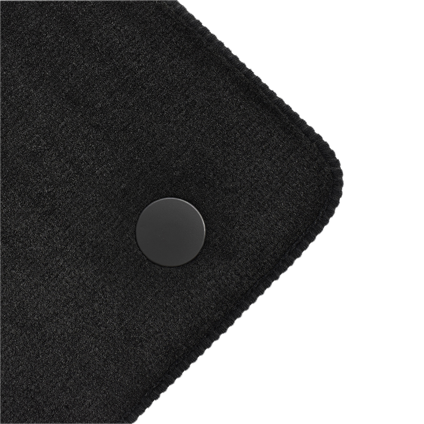 Πατάκια δαπέδου μοκέτας Superior μαύρα για Mercedes CLA (C118) / A-Class (W177) 4τμχ