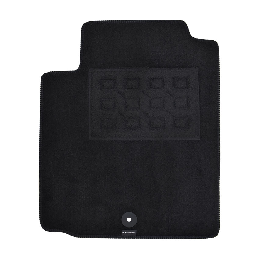 Πατάκια δαπέδου μοκέτας Superior μαύρα για Toyota Yaris (I) 4τμχ