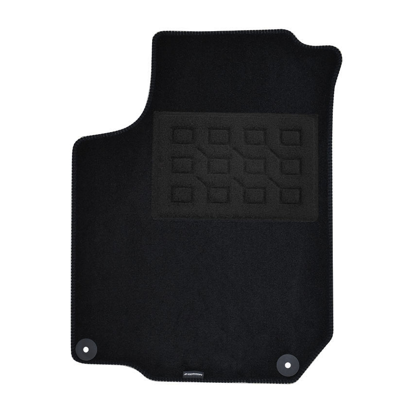 Πατάκια δαπέδου μοκέτας Superior μαύρα για Skoda Octavia (I) 4τμχ