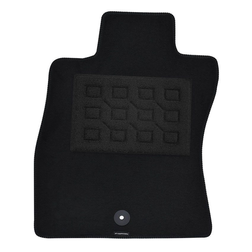 Πατάκια δαπέδου μοκέτας Superior μαύρα για Subaru Forester (V) 4τμχ