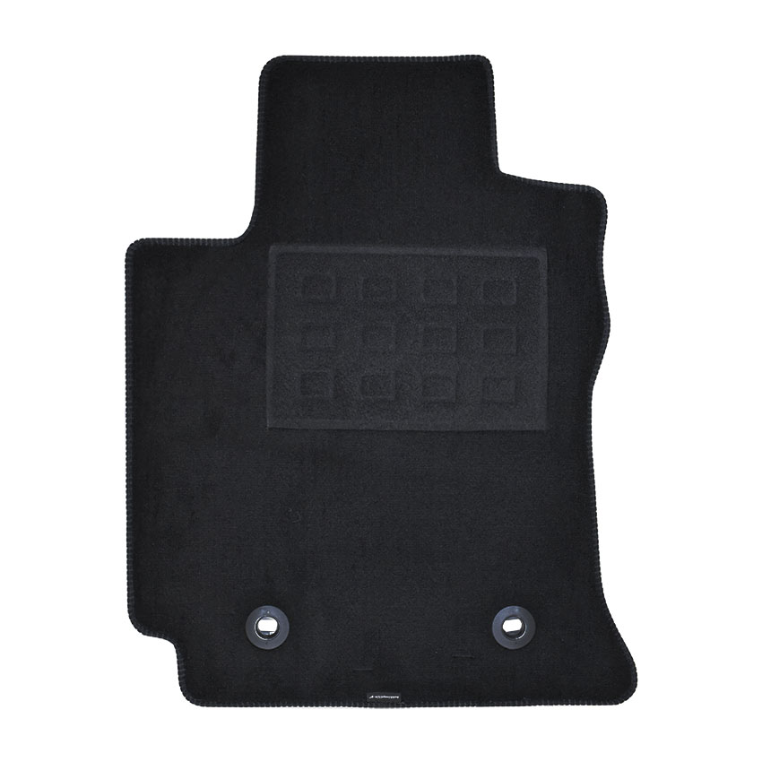 Πατάκια δαπέδου μοκέτας Superior μαύρα για Toyota Corolla Verso (II) 4τμχ