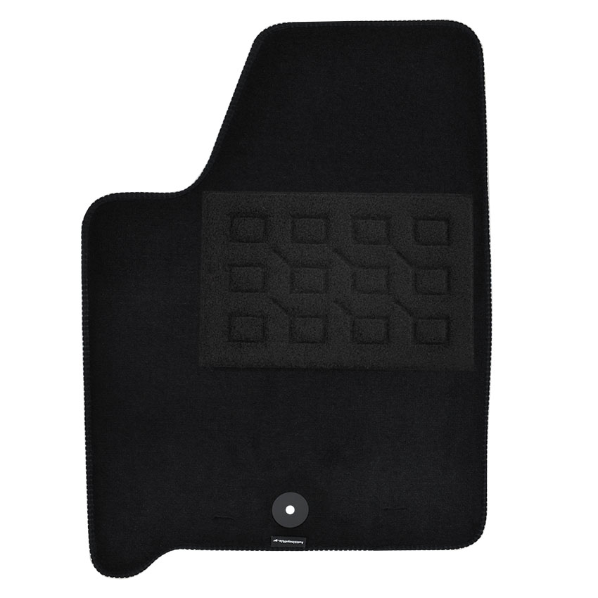 Πατάκια δαπέδου μοκέτας Superior μαύρα για Renault Scenic (I) 4τμχ
