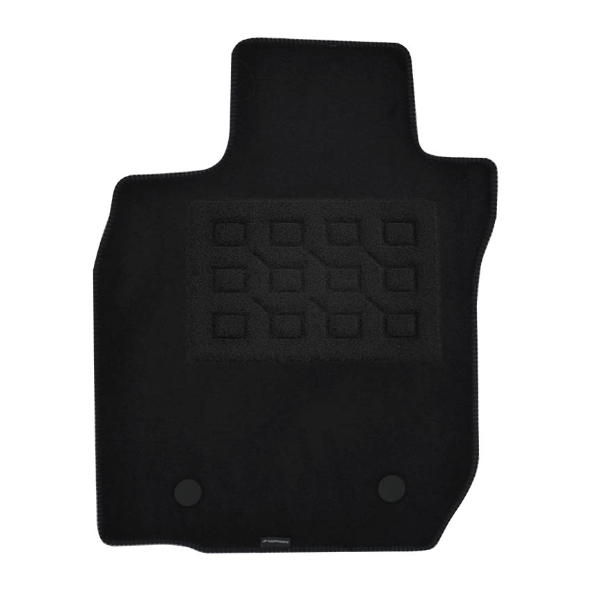 Πατάκια δαπέδου μοκέτας Superior μαύρα για Dacia Duster (I) 4τμχ