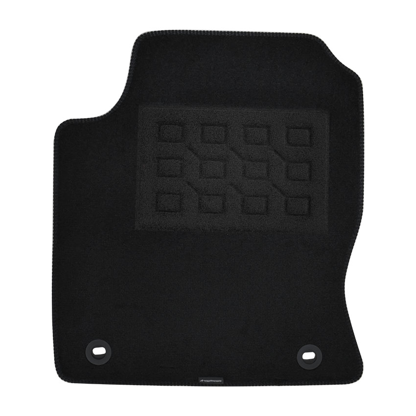 Πατάκια δαπέδου μοκέτας Superior μαύρα για Ford Focus I (facelift) 4τμχ