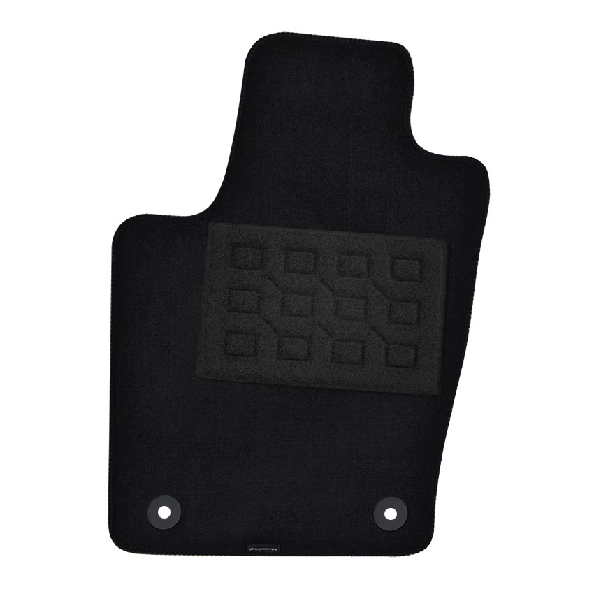 Πατάκια δαπέδου μοκέτας Superior μαύρα για Jeep Grand Cherokee IV (WK2) 4τμχ