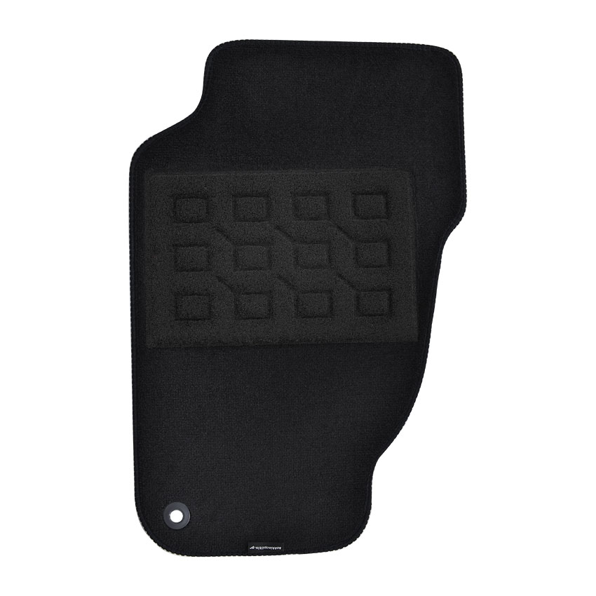 Πατάκια δαπέδου μοκέτας Superior μαύρα για Jeep Cherokee (KJ) 4τμχ