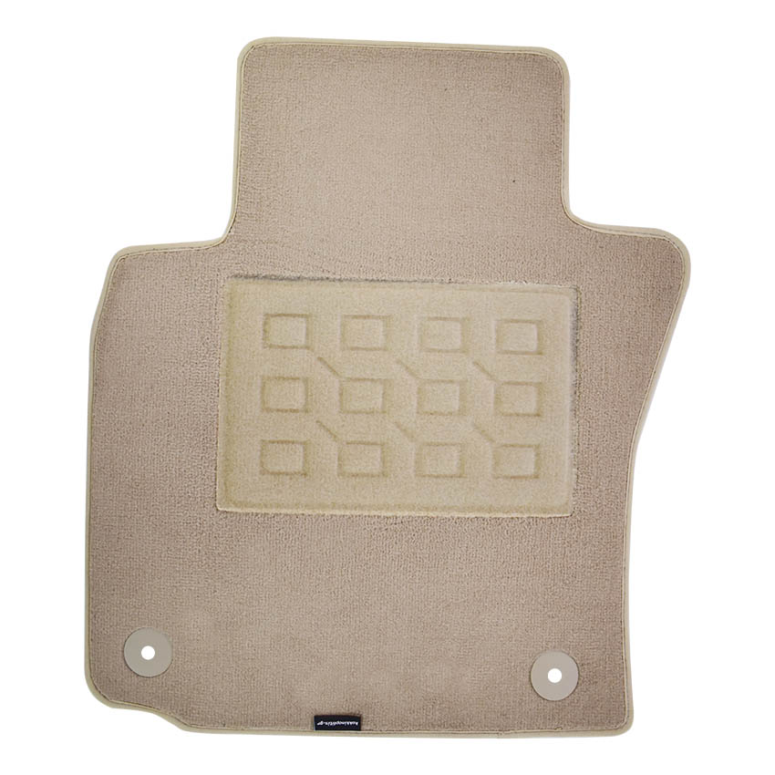 Πατάκια δαπέδου μοκέτας Superior μπεζ για Volkswagen Golf (V/VI) / Jetta (V) / Skoda Octavia 5 (II) 4τμχ