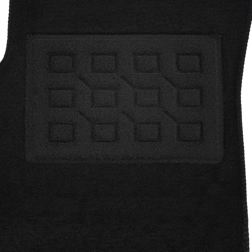 Πατάκια δαπέδου μοκέτας Superior μαύρα για Jeep Grand Cherokee IV (WK2) 4τμχ