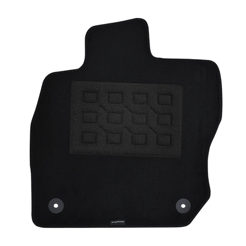 Πατάκια δαπέδου μοκέτας Superior μαύρα για Seat Leon (IV) eTSI 4τμχ