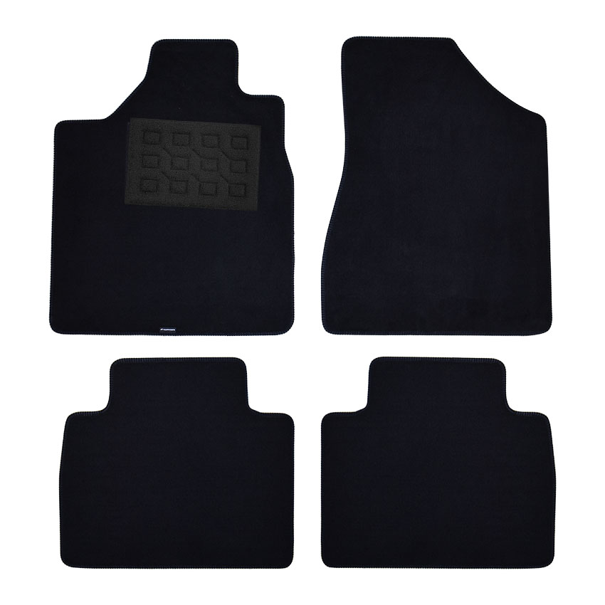 Πατάκια δαπέδου μοκέτας Superior μαύρα για Nissan Murano (I) 4τμχ