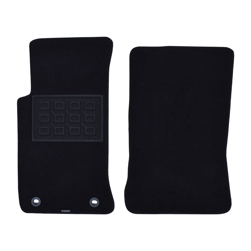Πατάκια δαπέδου μοκέτας Superior μαύρα για Mazda MX5 (NB) 2τμχ