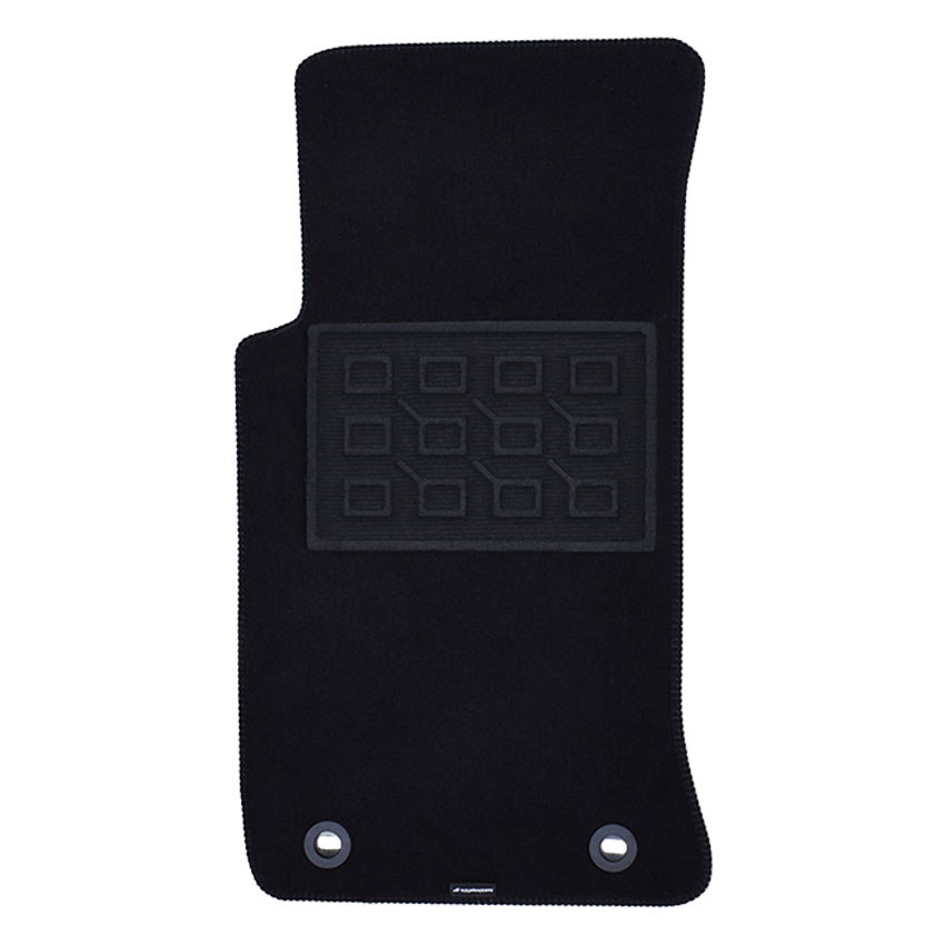 Πατάκια δαπέδου μοκέτας Superior μαύρα για Mazda MX5 (NB) 2τμχ