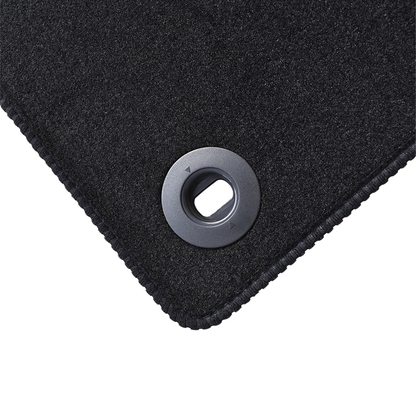 Πατάκια δαπέδου μοκέτας Superior μαύρα για Mazda MX5 (NB) 2τμχ