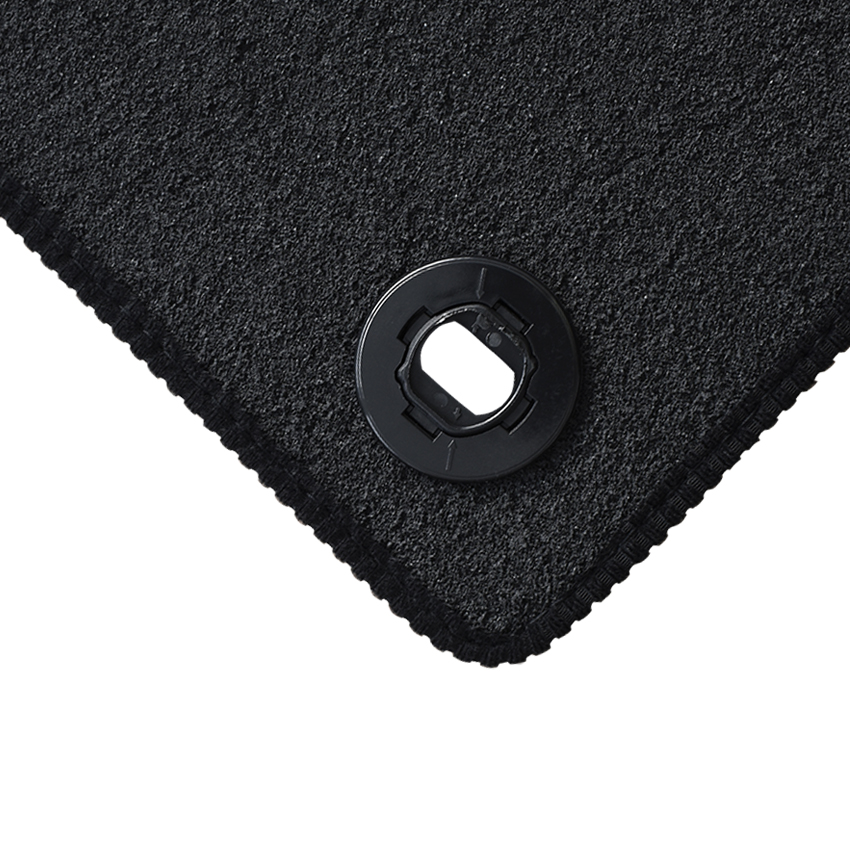 Πατάκια δαπέδου μοκέτας Superior μαύρα για Mazda MX5 (NB) 2τμχ