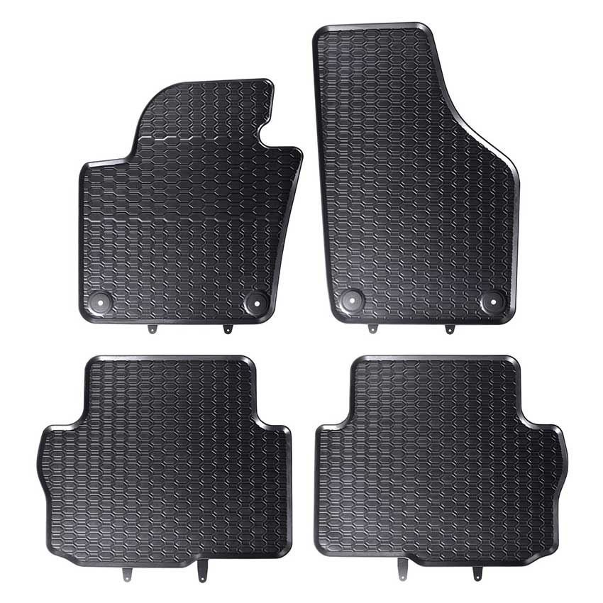 Πατάκια λάστιχο για VW Sharan II / Seat Alhambra II με κουμπώματα