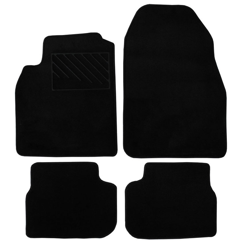 Μοκέτα Omega μαύρο για Saab 9-3 (II) 4τμχ